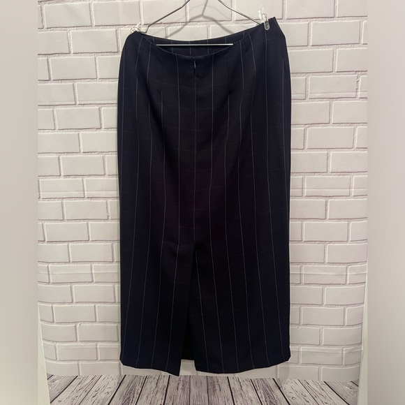 SANDRA KING women black pencil skirt/size 12 - Picture 2 of 4